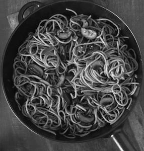 Mushroom Noodles