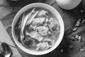 Veg Wanton Soup
