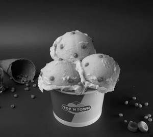 Crunchy Butterscotch Freshly Scooped