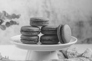Strawberry Macarons