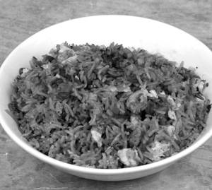 Schezwan Chicken Fried Rice