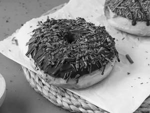 Dark Chocolate Doughnuts