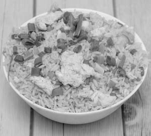 Half Egg Fried Rice