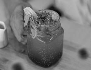 Blue Curacao Mojito