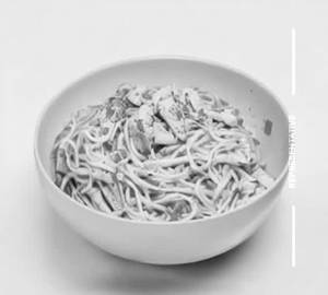 Burnt Garlic Chicken Noodles