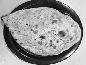 Garlic naan