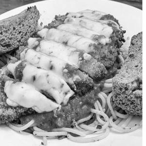 Parmesan Chicken Spaghetti