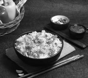 Chicken Burnt Garlic Rice