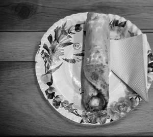 Egg Paneer Roll