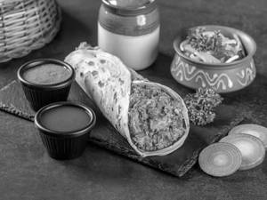 Chicken Hazari Tikka Paratha Roll