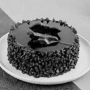 Eggless Chocolate Nuts Cake