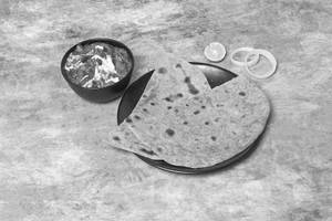 Butter Roti (2pcs) +  Butter Chicken Masala Mini
