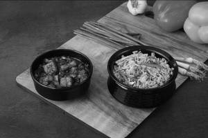 Chilli Paneer With Veg Fried Rice