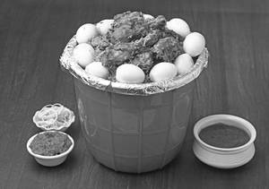 Chicken biriyani 6 kg (10 nos)