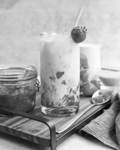 Korean Strawberry Milk