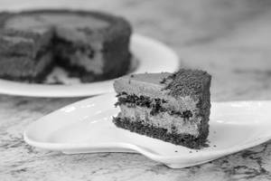 Dark Choco Mousse Cake Pcs