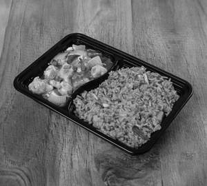 Chicken Shezwan Fried Rice + Chicken Chili ( Haya ) 3cp Box