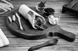 Barbeque Chicken Shawarma 