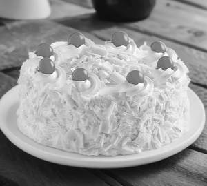 Delightful White Forest Cake
