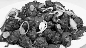 Chilli Mushroom Dry