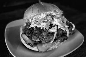 Tandoori Chicken Burger Meal