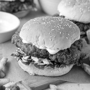 Fried Chicken Burger