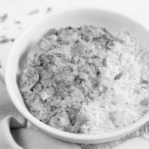 Matar Mushroom With Rice[750 Ml]