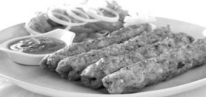 Spicy Mutton Kabab salad