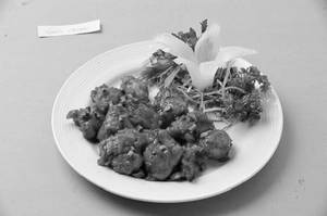 Chicken Garlic Dry