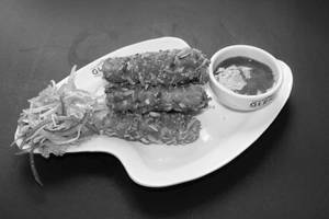 Almond Crusted Paneer Strips
