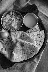 Satu Paratha + Sabji