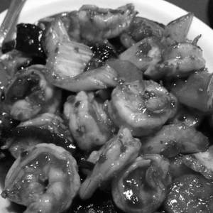 Prawns In Hot Garlic Sauce ( 220gm )