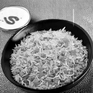 Fried Rice Ooopar Veg