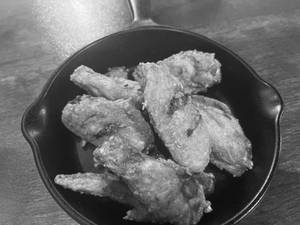Fried chicken salted wings