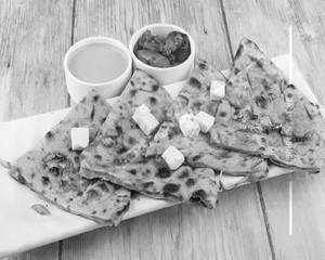 Paneer Peas Paratha