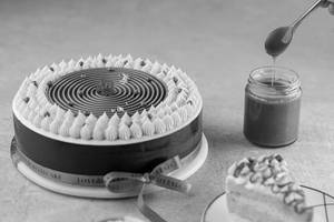1/2 Kg Salted Caramel Layered Cheesecake