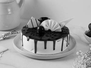 Eggless Blueberry Cake