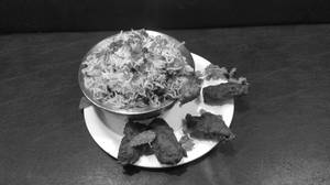 Chicken Biryani With Fry Chicken Wings (4pcs)