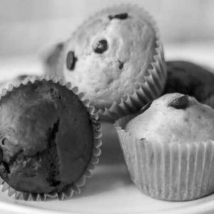 Muffin Box 6 Pieces [Chocolate & Vanilla]