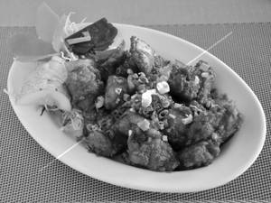 Ginger Chicken Dry