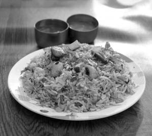 Mushroom Fried Rice