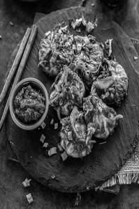 Honey Chilli Momo (chicken)