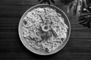 Spaghetti Cheese Chicken & Mushroom
