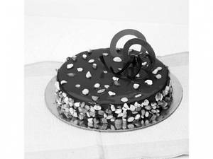 Eggless Dry Fruit Chocolate Cake