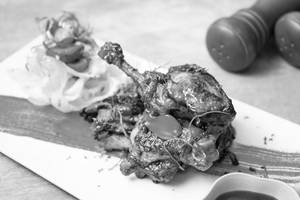 Grill Chicken In Barbeque Sauce