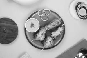 Fish Lahsooni Kebab [4 Pieces]