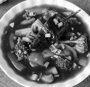 Exotic Vegetables In Hot Garlic Sauce