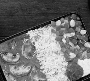 Mushroom Masala +With Rice + Salad + Chutney