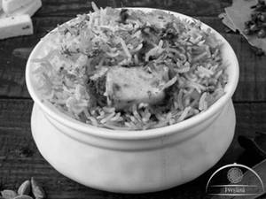 Paneer Tikka Hyderabadi Dum Biryani