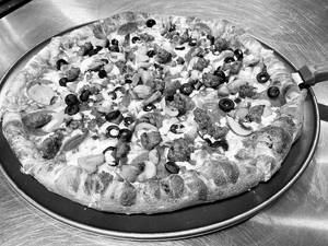 8" Delux Italiano Mushroom Pizza